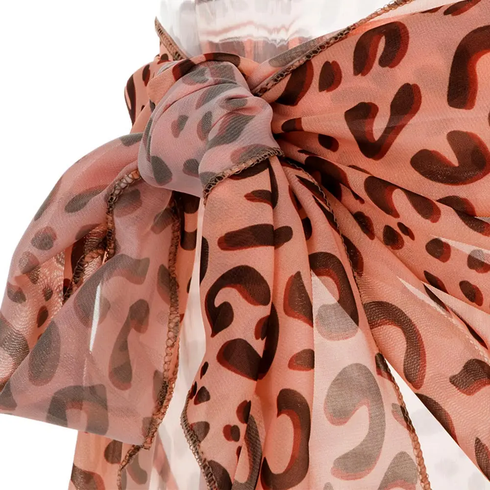 2019 New Summer Sexy Women Leopard Chiffon Sarong Wrap Scarf Beach Bikini Swimwear Skirt Cover Up
2019 New Summer Sexy Women Leopard Chiffon Sarong Wrap Scarf Beach Bikini Swimwear Skirt Cover Up