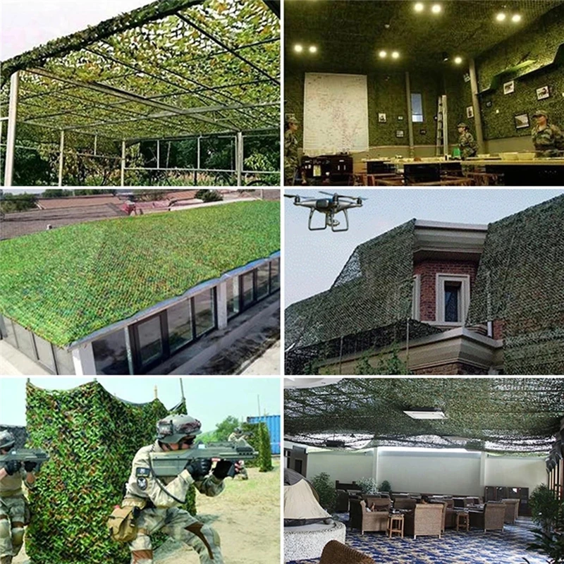 Outdoor Awnings Camouflage Net 100% Polyester Home Garden Decoration Camouflaged Network Car Covers Beach Travel Sunshade 1.5x7m
Outdoor Awnings Camouflage Net 100% Polyester Home Garden Decoration Camouflaged Network Car Covers Beach Travel Sunshade 1.5x7m