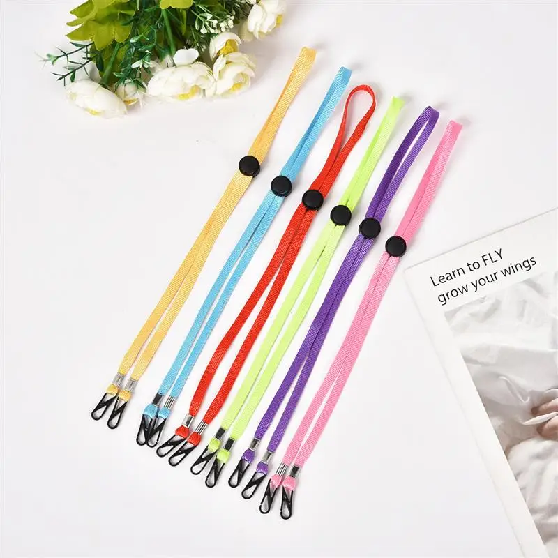 Adjustable Face Mascarilla Lanyard Holder Face Mask Necklace Anti-Lost Anti-Drop Mask Hanging Neck Rope With Hooks
Adjustable Face Mascarilla Lanyard Holder Face Mask Necklace Anti-Lost Anti-Drop Mask Hanging Neck Rope With Hooks