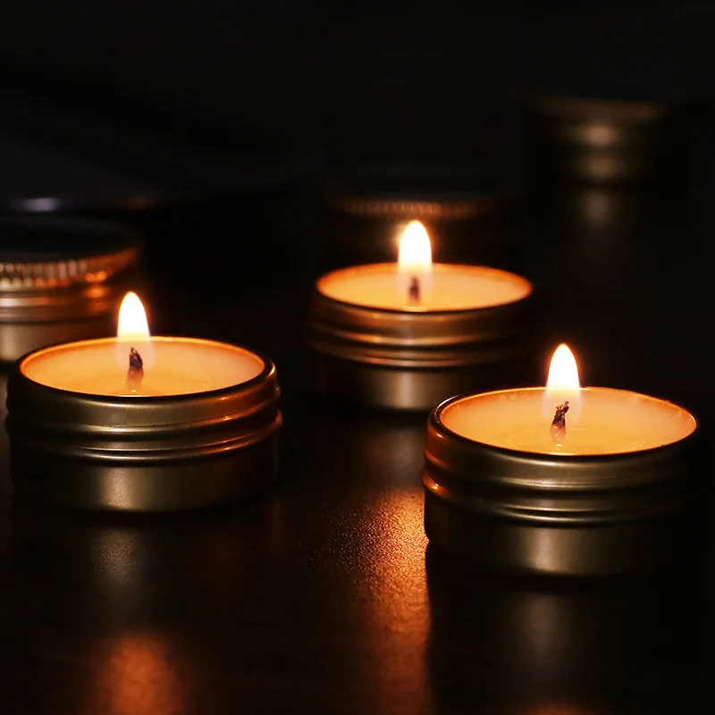 Экологичные ароматические свечи для ароматерапии запечатывания воска