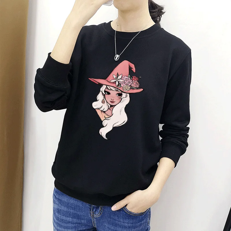 Cartoon Girl Print Women Hoodeis Autumn Thin Long Sleeve Hooded Plus Size Sweatshirt Fashion Female O-Neck Loose Pullover Tops
Cartoon Girl Print Women Hoodeis Autumn Thin Long Sleeve Hooded Plus Size Sweatshirt Fashion Female O-Neck Loose Pullover Tops