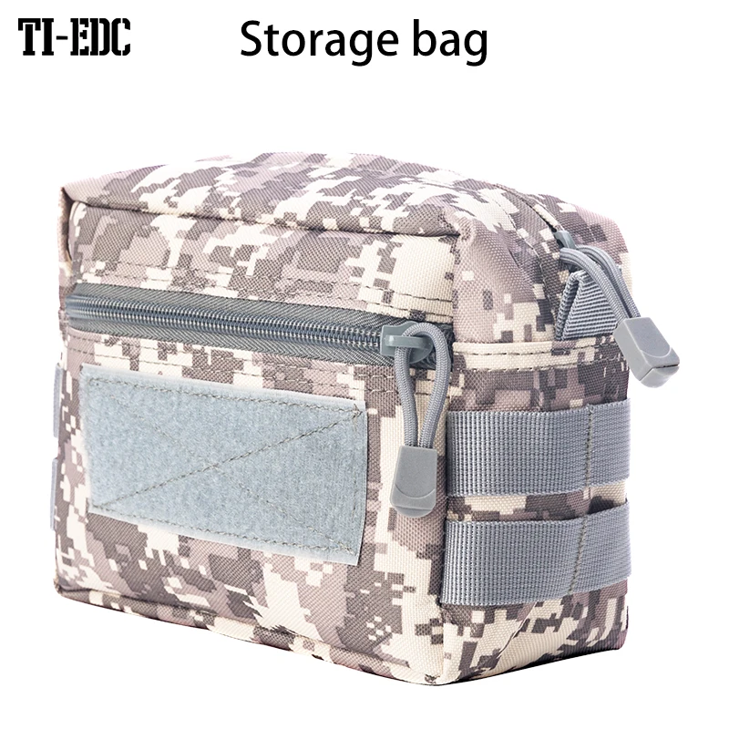 

Army Molle Pouch Tactical Military Airsoft Organizer EDC Recycling Bag Hunting Travel Waterproof Camo Tool Waist Pocket