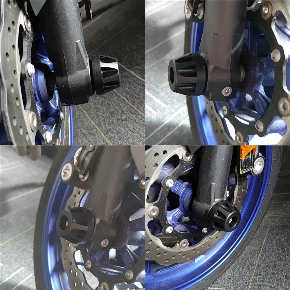 Rear Front Axle Fork Crash Slider For YAMAHA MT-07 FZ07 2014-2021 MT09 MT07 Motorbike Wheel Front Wheel Protector MT FZ 07 09
Rear Front Axle Fork Crash Slider For YAMAHA MT-07 FZ07 2014-2021 MT09 MT07 Motorbike Wheel Front Wheel Protector MT FZ 07 09