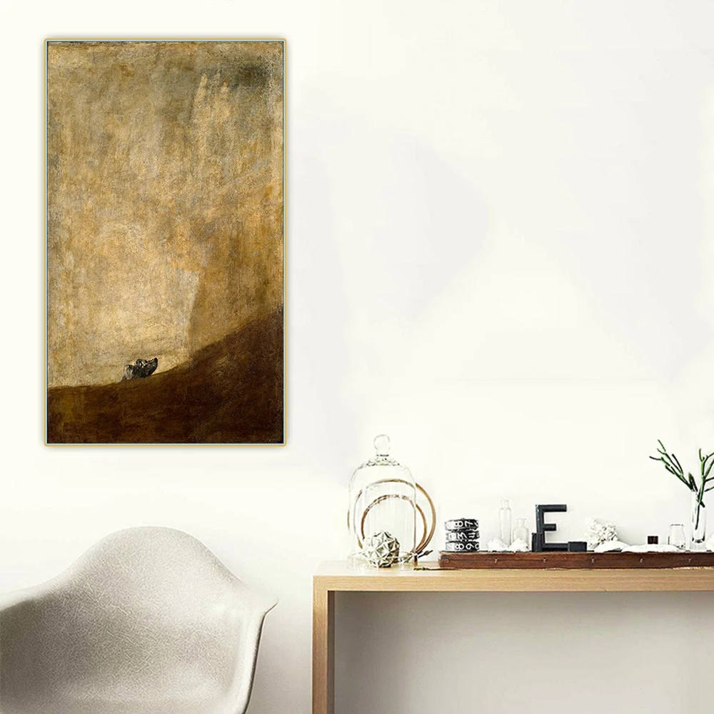 Citon Francisco Goya《Dog half-submerged》Canvas Art Oil Painting Artwork Poster Picture Wall Background Decor Home Decoration
Citon Francisco Goya《Dog half-submerged》Canvas Art Oil Painting Artwork Poster Picture Wall Background Decor Home Decoration