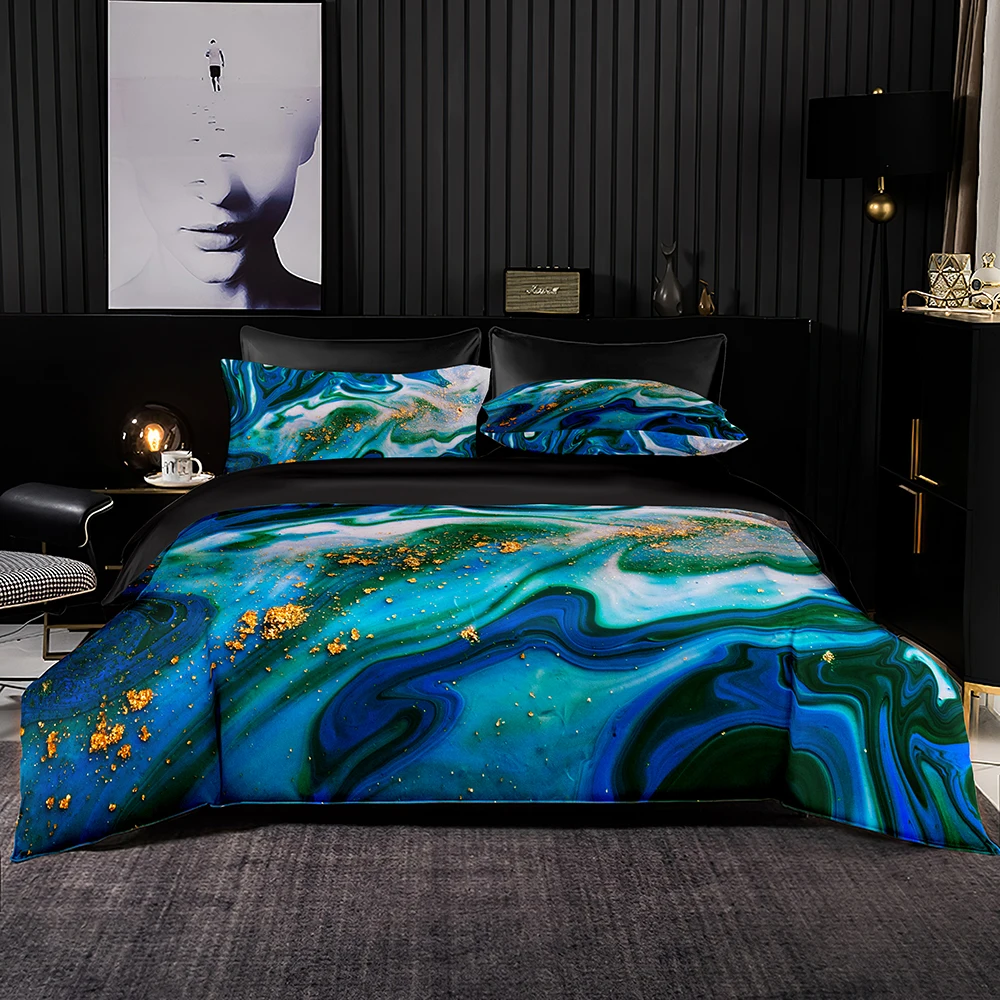 Abstract Style Duvet Cover Set With Pillowcase,245x210 Quilt Cover,140x200 Blanket Cover,Blue-Green Lake Pattern Bedding Set
Abstract Style Duvet Cover Set With Pillowcase,245x210 Quilt Cover,140x200 Blanket Cover,Blue-Green Lake Pattern Bedding Set