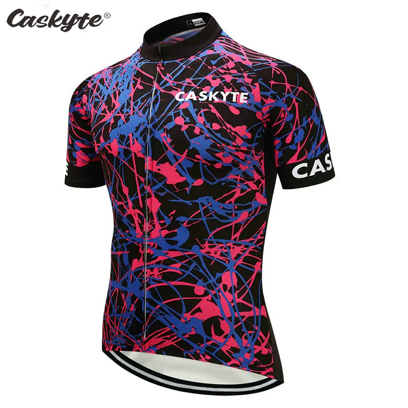 CASKYTE Men's Pro Summer Cycling Jersey Short Sleeve Bicycle Jerseys Maillot Ciclismo Road Bike Clothing Tops Jersey Ciclismo
CASKYTE Men's Pro Summer Cycling Jersey Short Sleeve Bicycle Jerseys Maillot Ciclismo Road Bike Clothing Tops Jersey Ciclismo