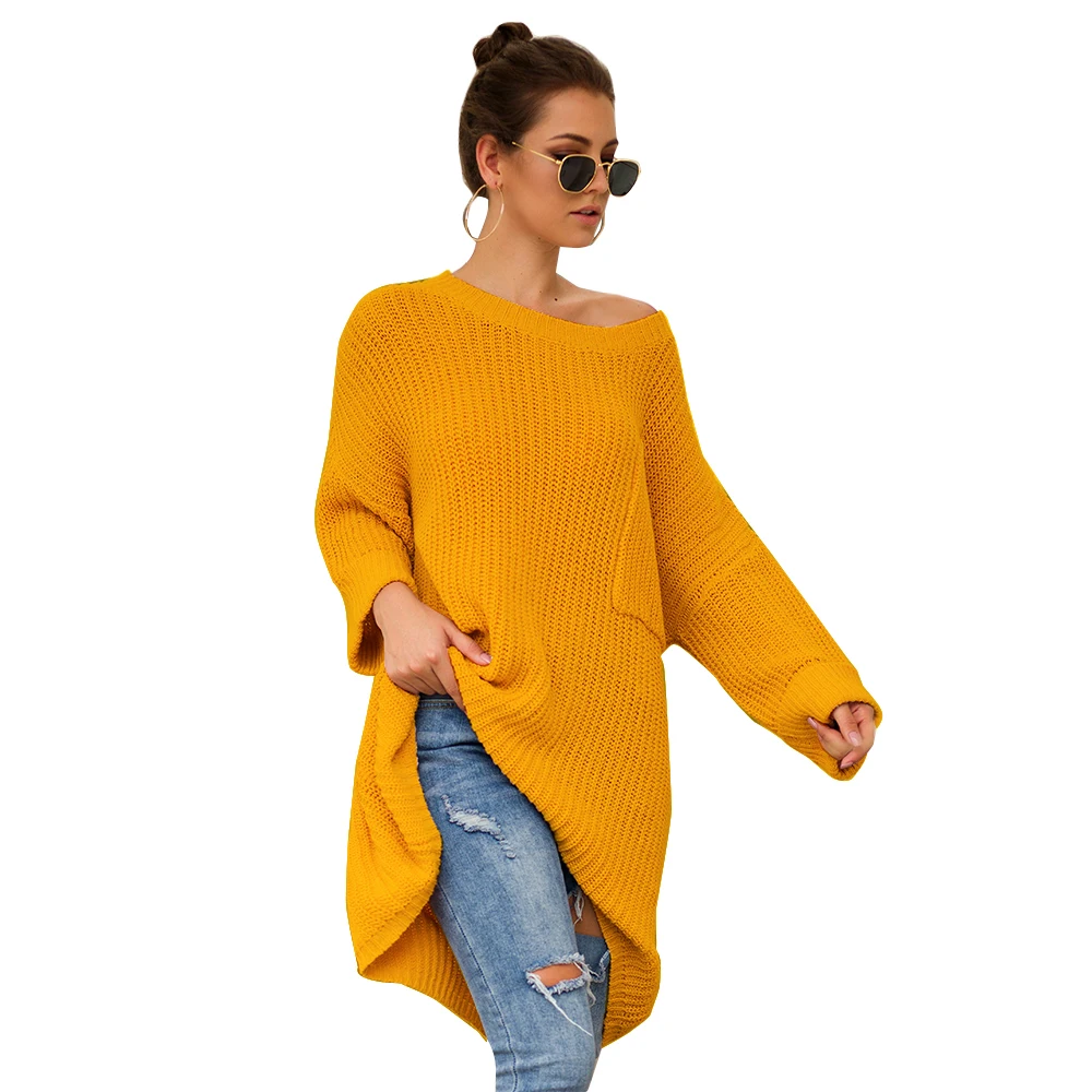 Long-knit Sweater In Autumn and Winter Sweaters Women Sweaters and Pullovers Very Loose Knit Sweater Women Ponchos and Capes
Long-knit Sweater In Autumn and Winter Sweaters Women Sweaters and Pullovers Very Loose Knit Sweater Women Ponchos and Capes