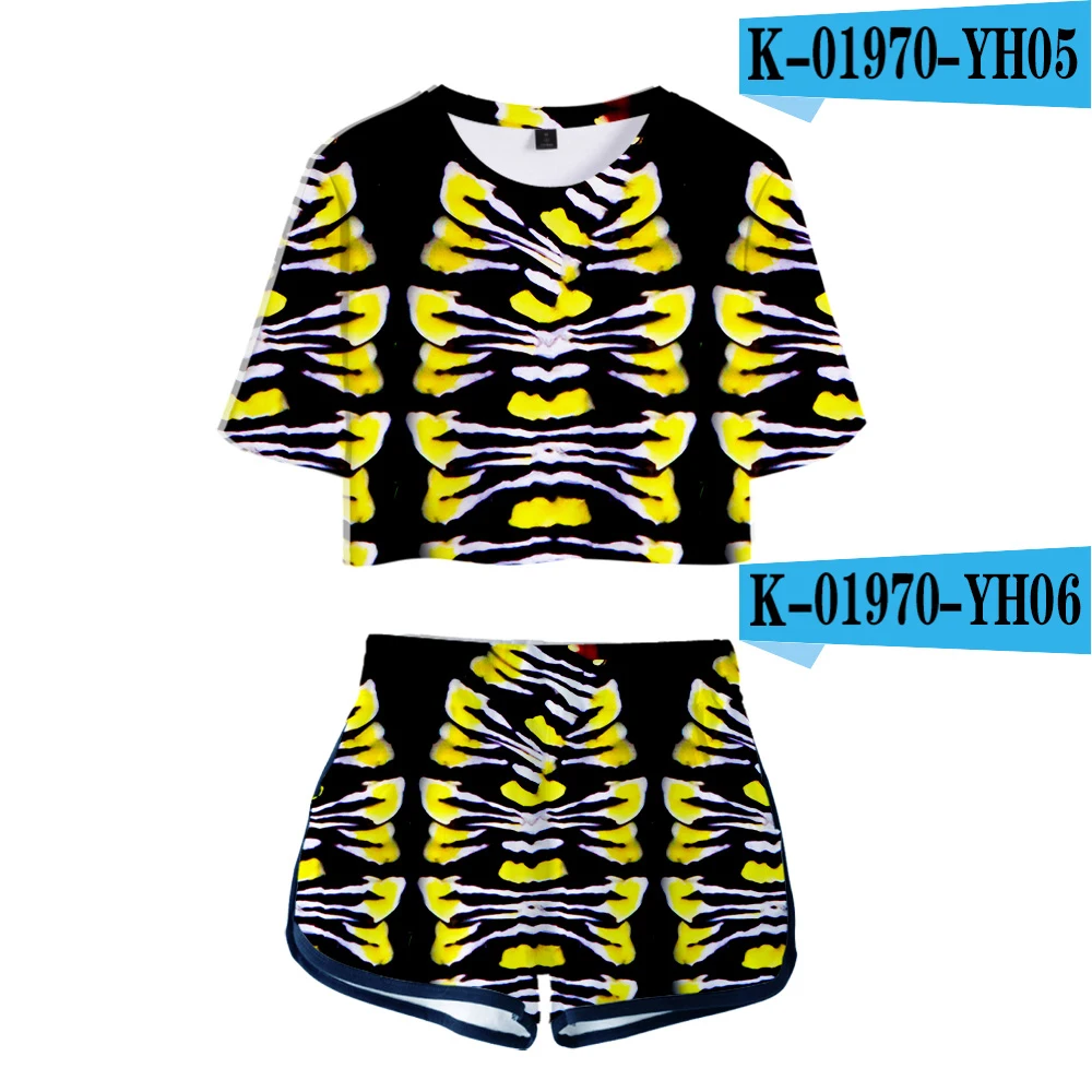 2021 Casual Summer T-Shirt+Shorts Sets Popular Women Print Horse and animal pattern Sexy T-Shirt Suit Animal Stripe Tshirt Sets
2021 Casual Summer T-Shirt+Shorts Sets Popular Women Print Horse and animal pattern Sexy T-Shirt Suit Animal Stripe Tshirt Sets