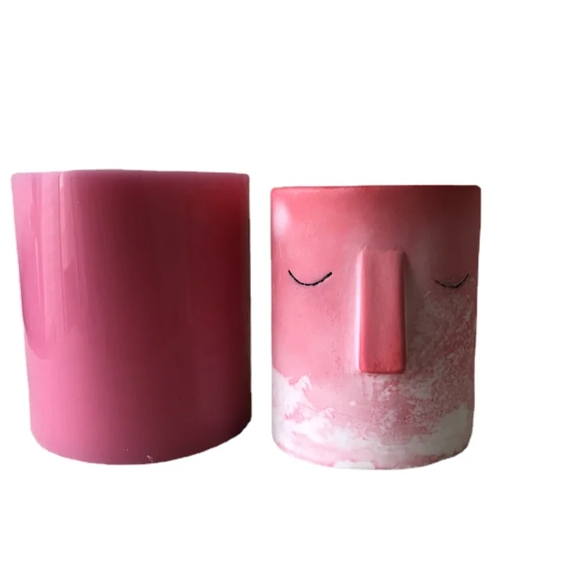Candle Holder Flowerpot Silicon Mould Face Baking Accessories Chocolate Resin Silicone Molds Cake Decorating Tools
Candle Holder Flowerpot Silicon Mould Face Baking Accessories Chocolate Resin Silicone Molds Cake Decorating Tools