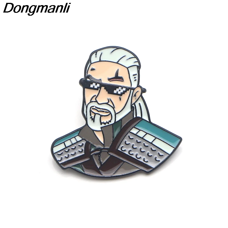 P3602 Dongmanli Geralt Metal Enamel Pins Cute Collar Pins and Brooches for Women Brooch Badge Lapel Pin Game Jewelry
P3602 Dongmanli Geralt Metal Enamel Pins Cute Collar Pins and Brooches for Women Brooch Badge Lapel Pin Game Jewelry