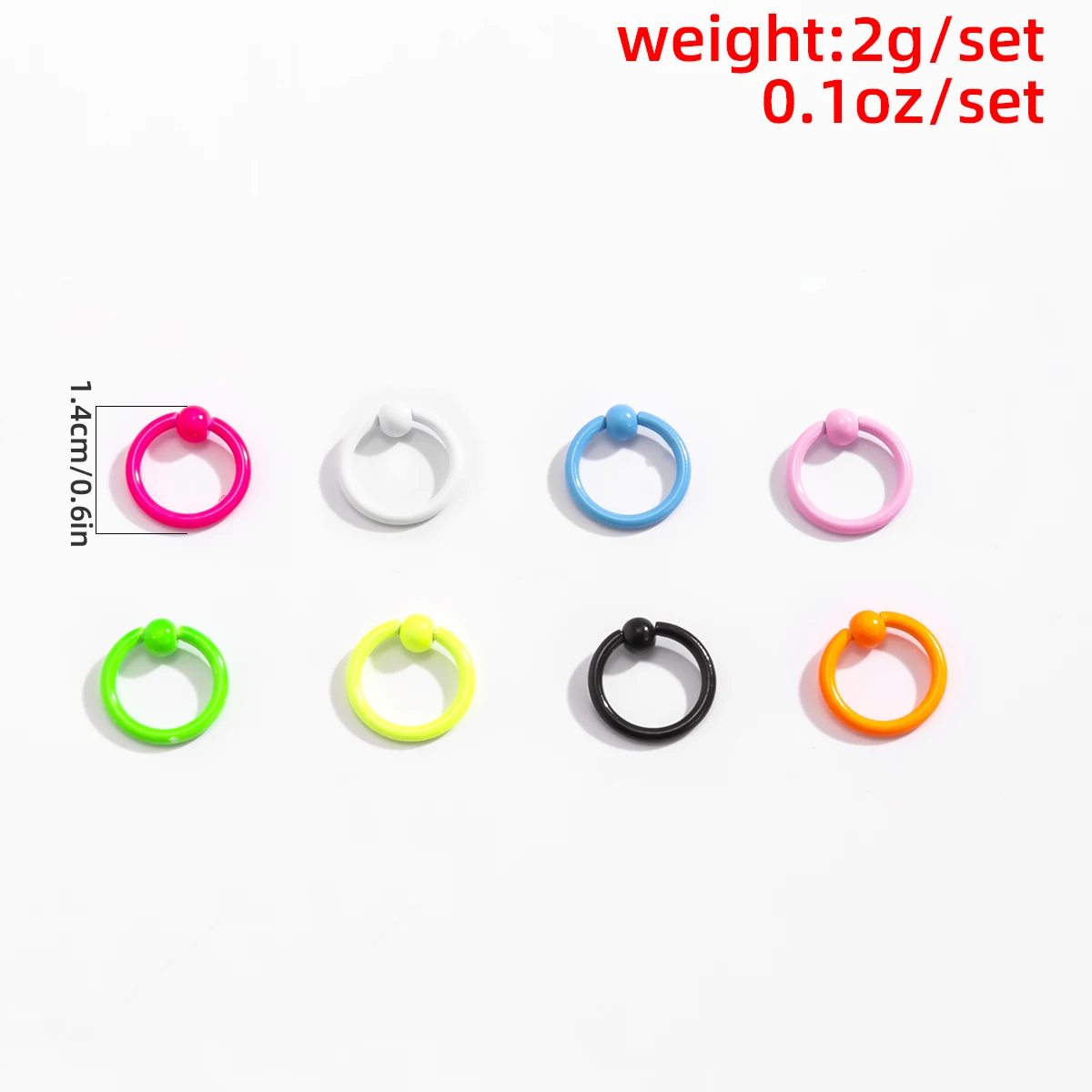 8Pcs/Set New Fashion Colorful Stainless Steel Rings Split Ring For Jewelry Geometric Circle Bijoux Making Accessories Wholesale
8Pcs/Set New Fashion Colorful Stainless Steel Rings Split Ring For Jewelry Geometric Circle Bijoux Making Accessories Wholesale