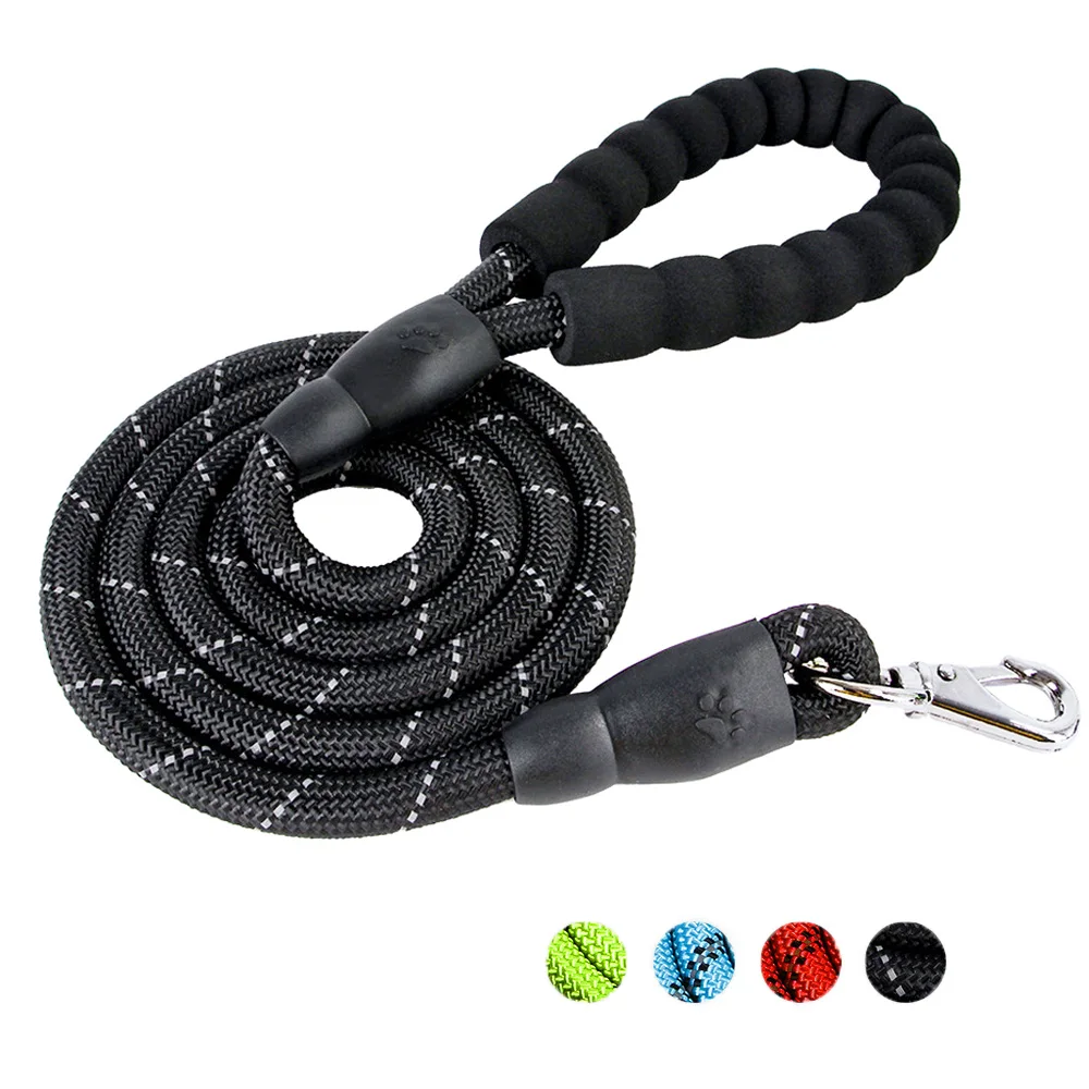 5FT Strong Dog Leash with Comfortable Padded Handle Dogs Pets Accessories for Medium and Large Dogs Dog Harness 
5FT Strong Dog Leash with Comfortable Padded Handle Dogs Pets Accessories for Medium and Large Dogs Dog Harness