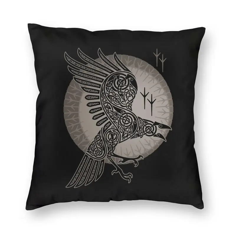 Raven Tribal Symbol Vikings Throw Pillow Cover Home Decorative Custom Square Cushion Cover 45x45cm Pillowcover For Living Room
Raven Tribal Symbol Vikings Throw Pillow Cover Home Decorative Custom Square Cushion Cover 45x45cm Pillowcover For Living Room