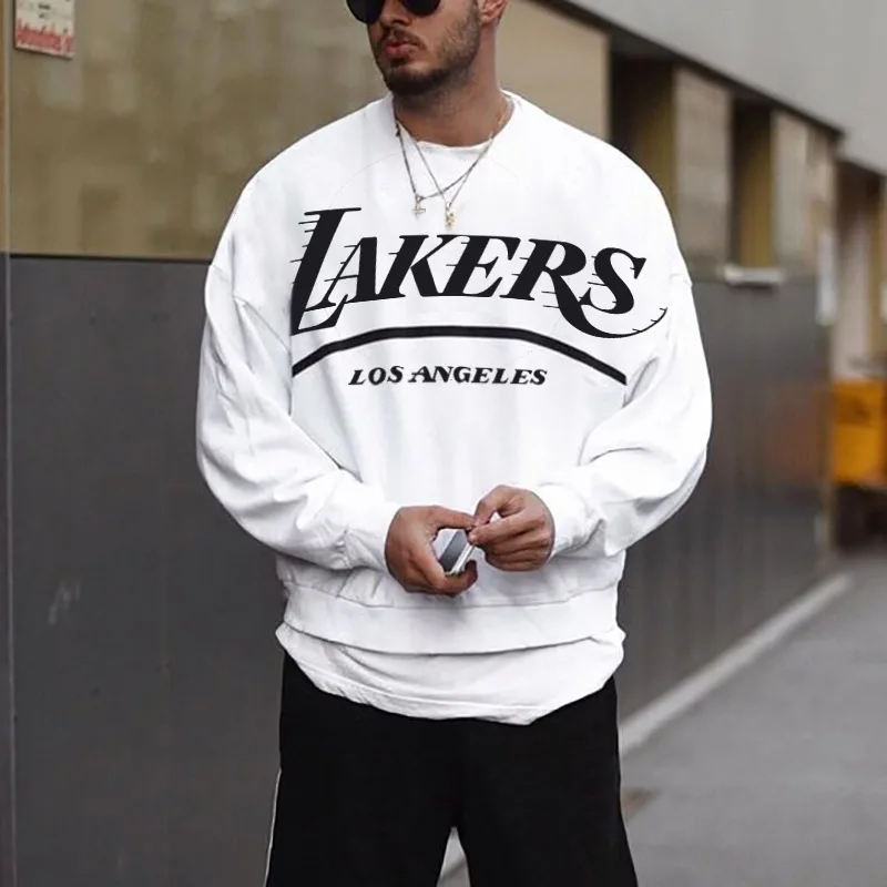 White Letter Print Crewneck Sweatshirt Crewneck Sweatshirt Harajuku Streetwear Long Sleeve Brand Fashion Tops Men Autumn 2021
White Letter Print Crewneck Sweatshirt Crewneck Sweatshirt Harajuku Streetwear Long Sleeve Brand Fashion Tops Men Autumn 2021