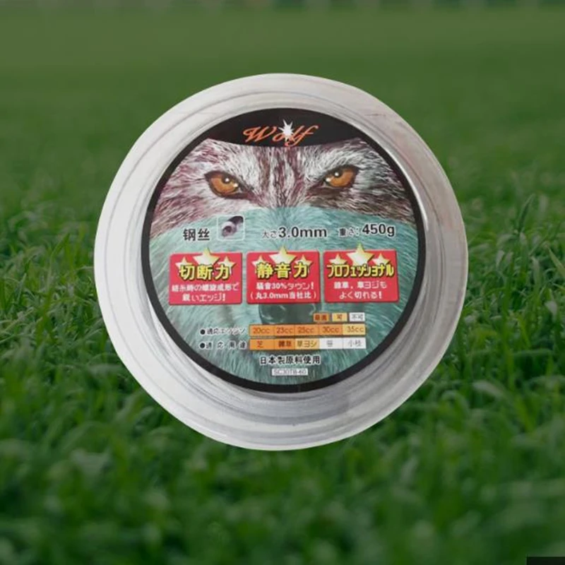 High Quality 3.0mm Grass Trimmer Head Line Steel Nylon Lines String Trimmer Rope for Weed Brush Cutter Weed Trimmer Lawn Mower 
High Quality 3.0mm Grass Trimmer Head Line Steel Nylon Lines String Trimmer Rope for Weed Brush Cutter Weed Trimmer Lawn Mower