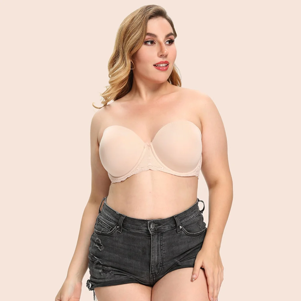 Women's Bra Solid Color Detachable Double Shoulder Strap Underwear Female Strapless Push Up Tube Top Plus Size FGBVT1
Women's Bra Solid Color Detachable Double Shoulder Strap Underwear Female Strapless Push Up Tube Top Plus Size FGBVT1