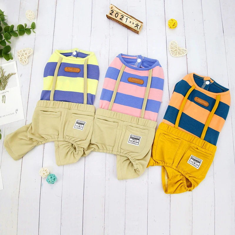 Winter Dog Clothes Jumpsuit Overalls Rompers Autumn Pet Outfit Pants Yorkshire Poodle Bichon Pomeranian Schnauzer Dog Costumes
Winter Dog Clothes Jumpsuit Overalls Rompers Autumn Pet Outfit Pants Yorkshire Poodle Bichon Pomeranian Schnauzer Dog Costumes