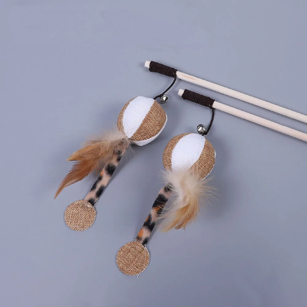 1pc Cat Stick Toy Wooden Rod Small Bell Decor Cat Teaser Play Toy Cat Wand For Cat Pet Supplies Cat Favors Random Style 
1pc Cat Stick Toy Wooden Rod Small Bell Decor Cat Teaser Play Toy Cat Wand For Cat Pet Supplies Cat Favors Random Style
