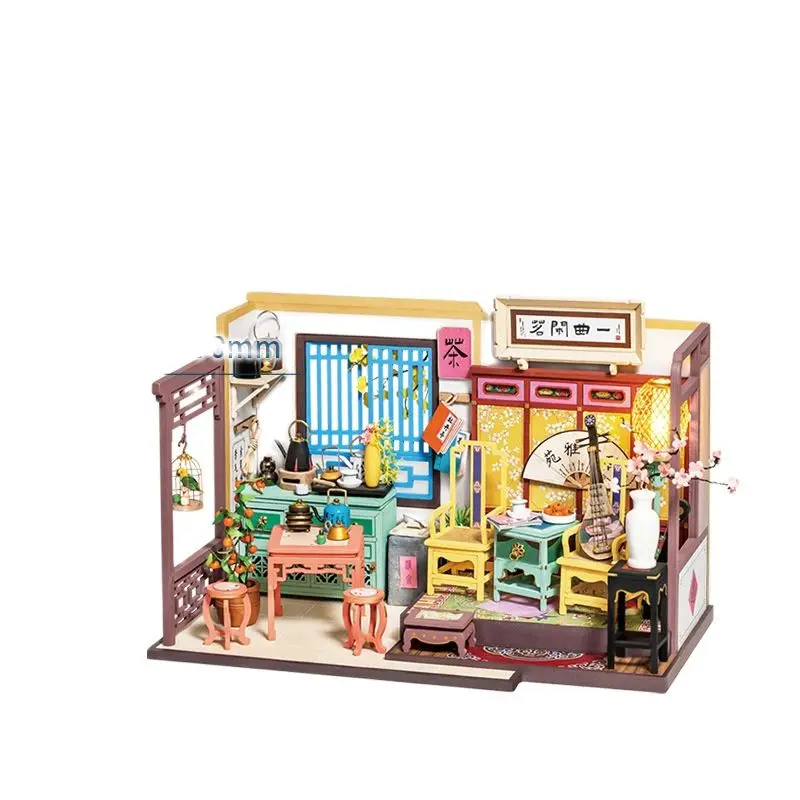 DIY House For Toys 3D Wooden Miniature Dollhouse Chinese Style House Toys Miniature Gifts
DIY House For Toys 3D Wooden Miniature Dollhouse Chinese Style House Toys Miniature Gifts