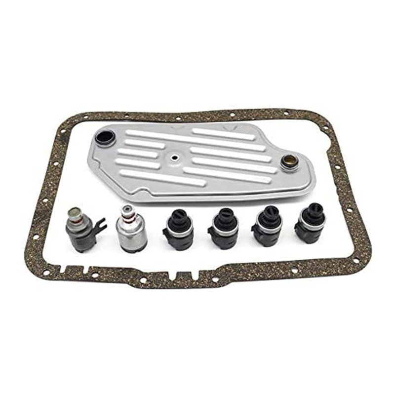 Transmission Shift Solenoid Kit and 2WD Filter Kit for Ford Mazda 4R44E 4R55E 5R44E 5R55E
Transmission Shift Solenoid Kit and 2WD Filter Kit for Ford Mazda 4R44E 4R55E 5R44E 5R55E