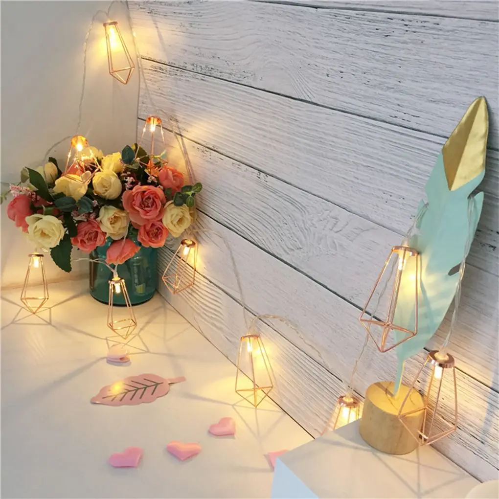 Iron Diamond Shape LED String Lights Garden Lamp Outdoor Lighting Decoration Geometric Light String For Home Shop Party Festival
Iron Diamond Shape LED String Lights Garden Lamp Outdoor Lighting Decoration Geometric Light String For Home Shop Party Festival