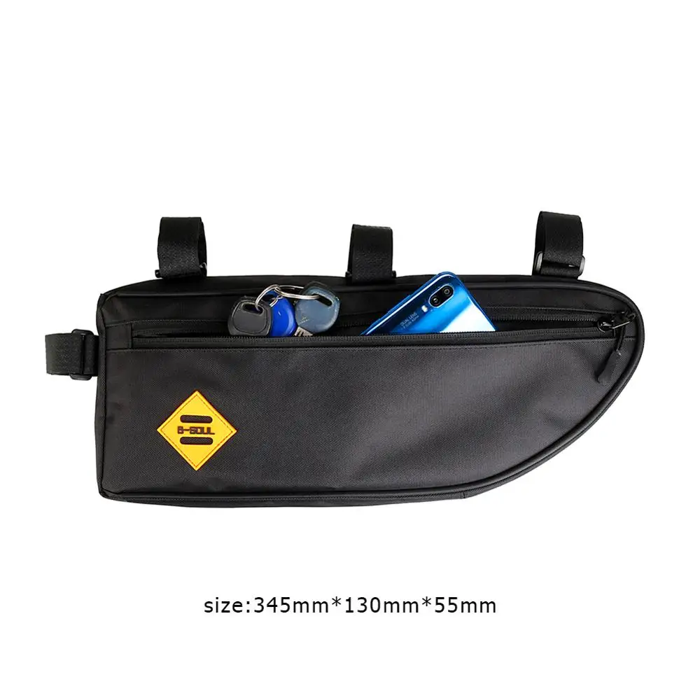Multi-function Solid Color Bicycle Triangle Bag Bike Frame Front Tube Bag Waterproof Pouch (L) for hiking and Travel
Multi-function Solid Color Bicycle Triangle Bag Bike Frame Front Tube Bag Waterproof Pouch (L) for hiking and Travel