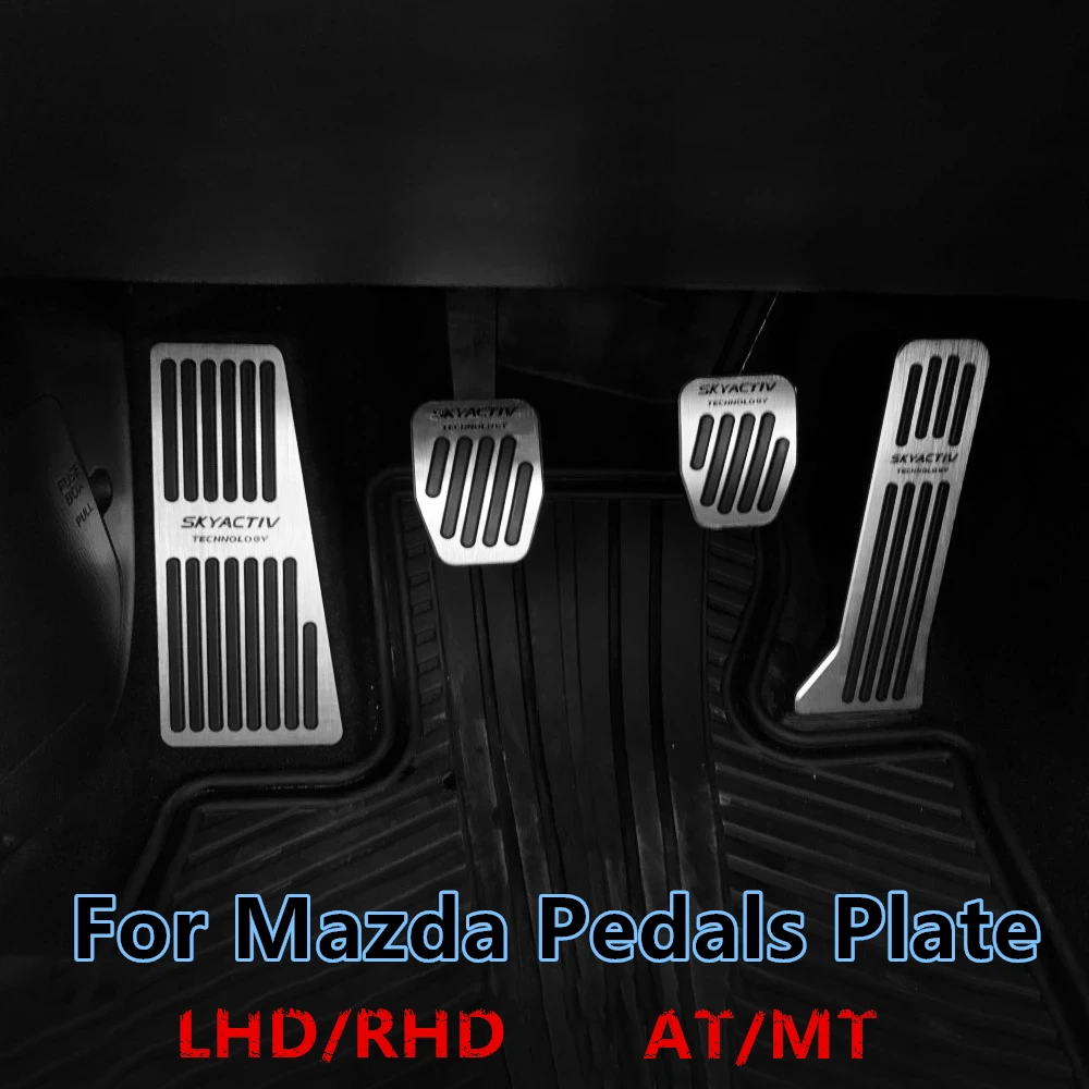 Car Accelerator Brake Clutch Pedal Footrest Pedals Plate Cover For Mazda 2 3 6 BL BM GJ CX-5 CX5 KE KF CX3 CX7 CX9 Accessories
Car Accelerator Brake Clutch Pedal Footrest Pedals Plate Cover For Mazda 2 3 6 BL BM GJ CX-5 CX5 KE KF CX3 CX7 CX9 Accessories
