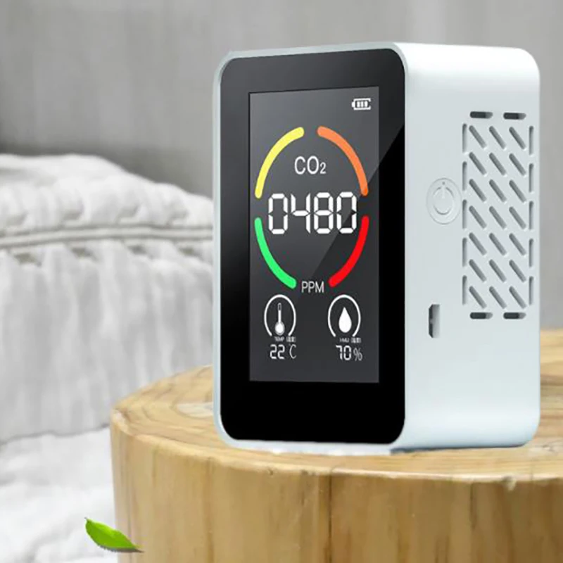 Air Monitor CO2 Carbon Dioxide Detector Air Quality Temperature Humidity Monitor
Air Monitor CO2 Carbon Dioxide Detector Air Quality Temperature Humidity Monitor