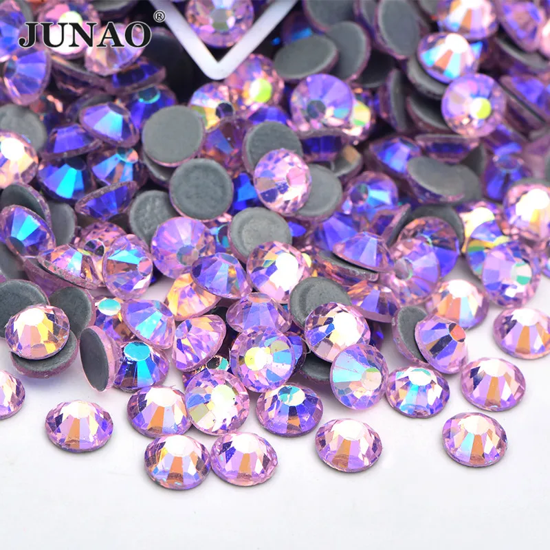 JUNAO SS6 8 10 12 16 20 30 Glitter Light Pink AB Hot Fix Crystals Rhinestones Round Flatback Strass Diamonds For Wedding Dresses
JUNAO SS6 8 10 12 16 20 30 Glitter Light Pink AB Hot Fix Crystals Rhinestones Round Flatback Strass Diamonds For Wedding Dresses