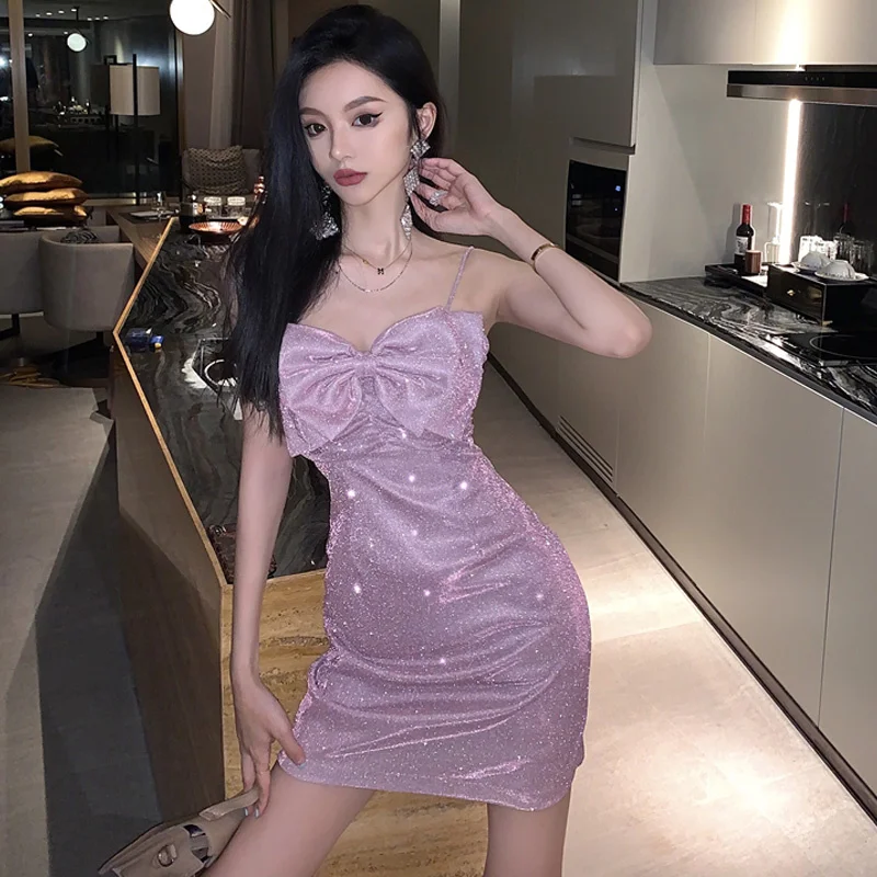 Summer Internet Celebrity Sexy Bow Pink Chest-flattering Skirt Slim Fit Ruffle Hip Suspender Dress
Summer Internet Celebrity Sexy Bow Pink Chest-flattering Skirt Slim Fit Ruffle Hip Suspender Dress