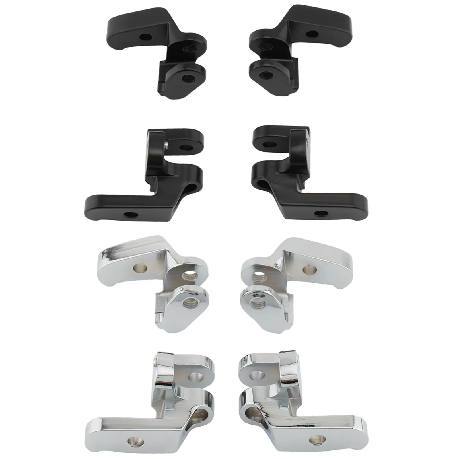 Aluminum Alloy Motorcycle Driver Floorboard Relocation Brackets Kit for Trikes 09-13 Parts
Aluminum Alloy Motorcycle Driver Floorboard Relocation Brackets Kit for Trikes 09-13 Parts