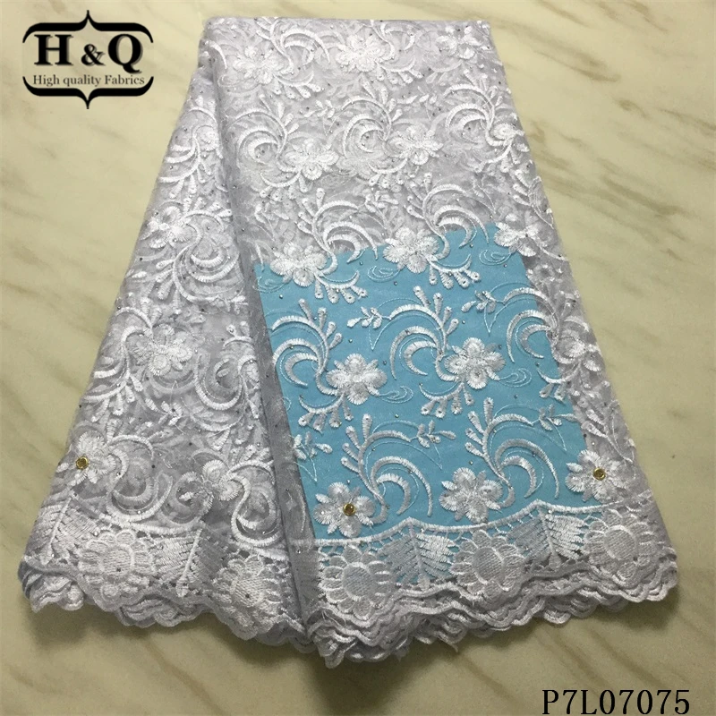 H&Q white lace fabric with rhinestones and stones newest embroidery french nigerian net tulle 5 yards a piece for sewing wedding
H&Q white lace fabric with rhinestones and stones newest embroidery french nigerian net tulle 5 yards a piece for sewing wedding