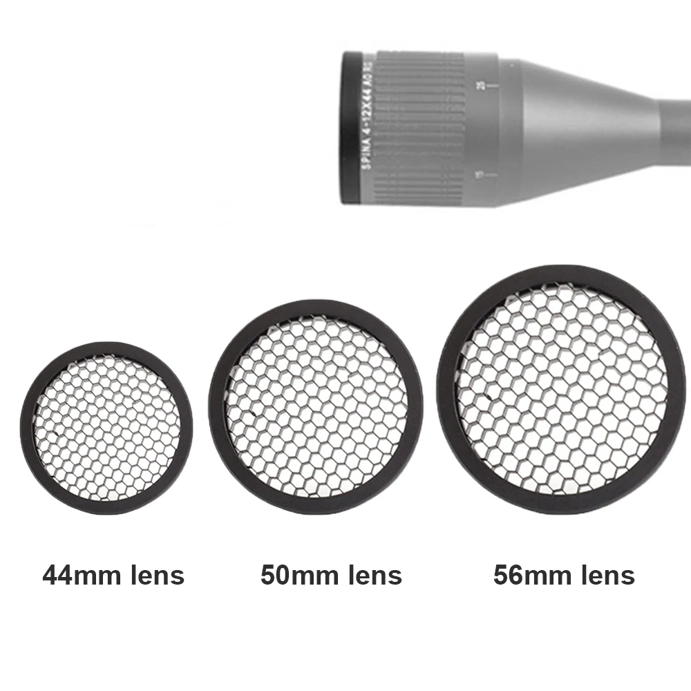 Tactical Scope Protector 44mm/50mm/56mm Killflash Lens Cover Metal Mesh Scope Cover Hunting Shooting Optics Accessory
Tactical Scope Protector 44mm/50mm/56mm Killflash Lens Cover Metal Mesh Scope Cover Hunting Shooting Optics Accessory