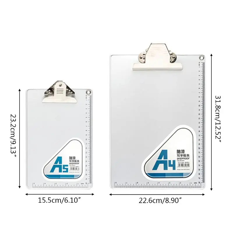 A4/A5 Aluminum Alloy Writing Clip Board Antislip File Hardboard Ruler Paper Hold W91A
A4/A5 Aluminum Alloy Writing Clip Board Antislip File Hardboard Ruler Paper Hold W91A