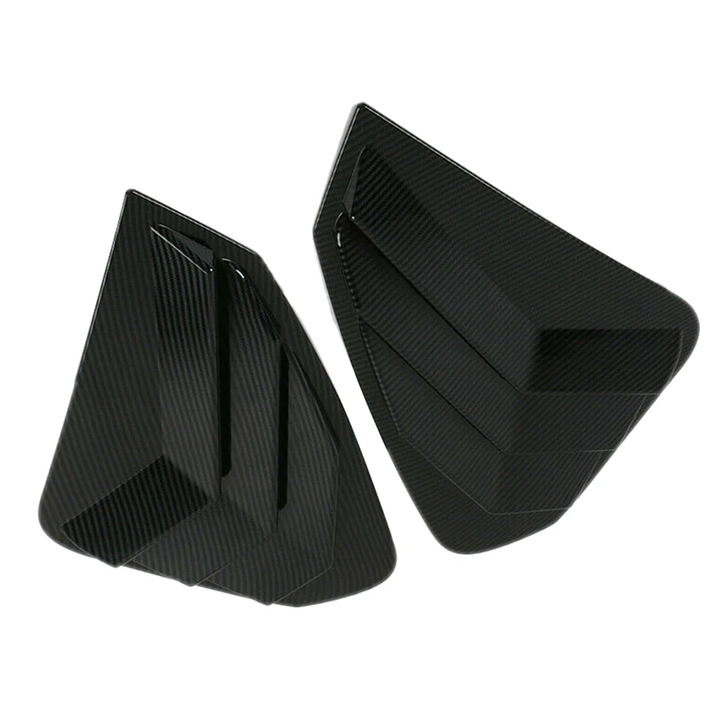 Задняя треугольная оконная крышка из углеродного волокна, Обрезанные боковые оконные жалюзи для Toyota RAV4 2019-2020
Задняя треугольная оконная крышка из углеродного волокна, Обрезанные боковые оконные жалюзи для Toyota RAV4 2019-2020