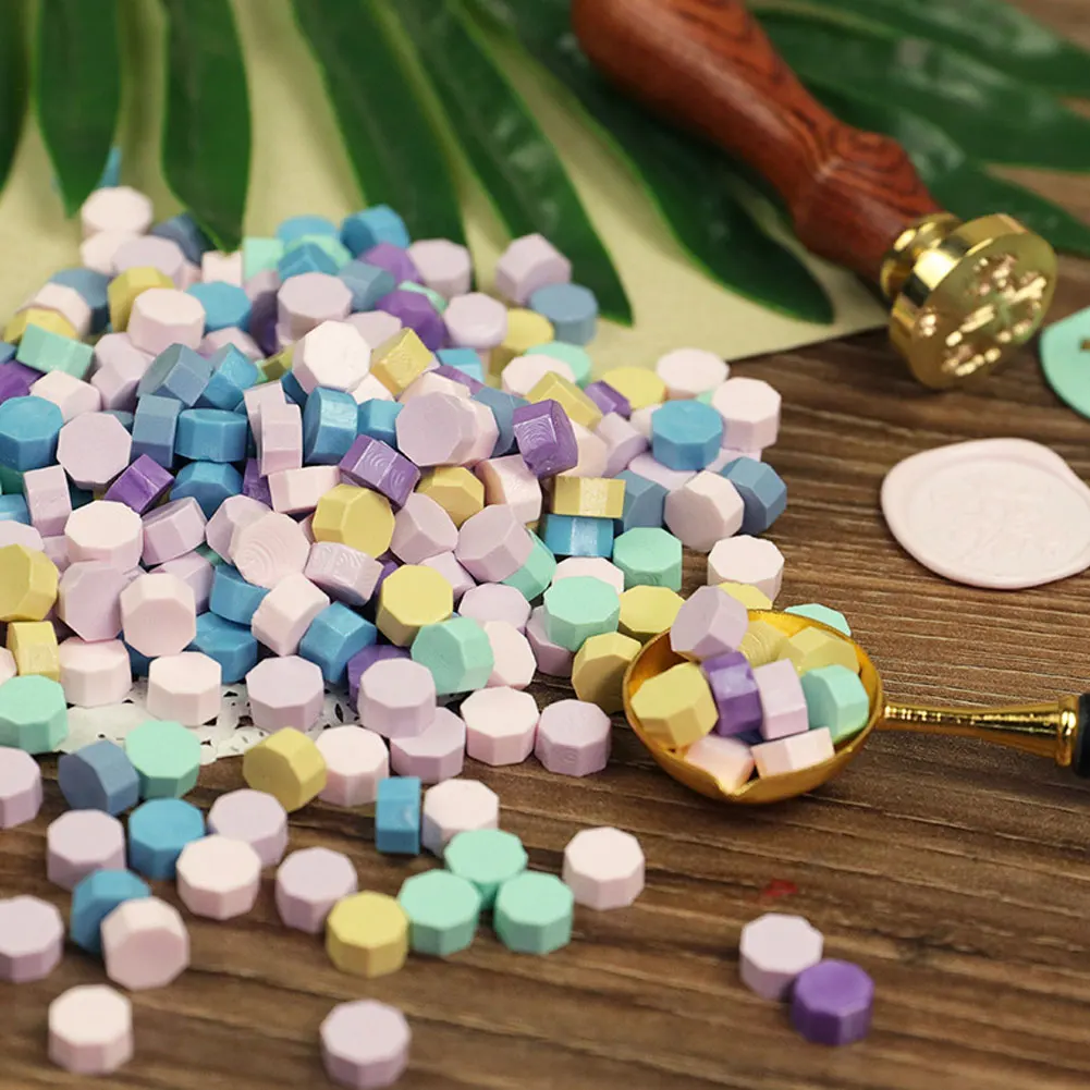 100pcs Sealing Wax Beads Retro Octagon Wax Seal Beads Kit For Envelope Wedding Wax Seal Stamp Crafts And Decoration
100pcs Sealing Wax Beads Retro Octagon Wax Seal Beads Kit For Envelope Wedding Wax Seal Stamp Crafts And Decoration