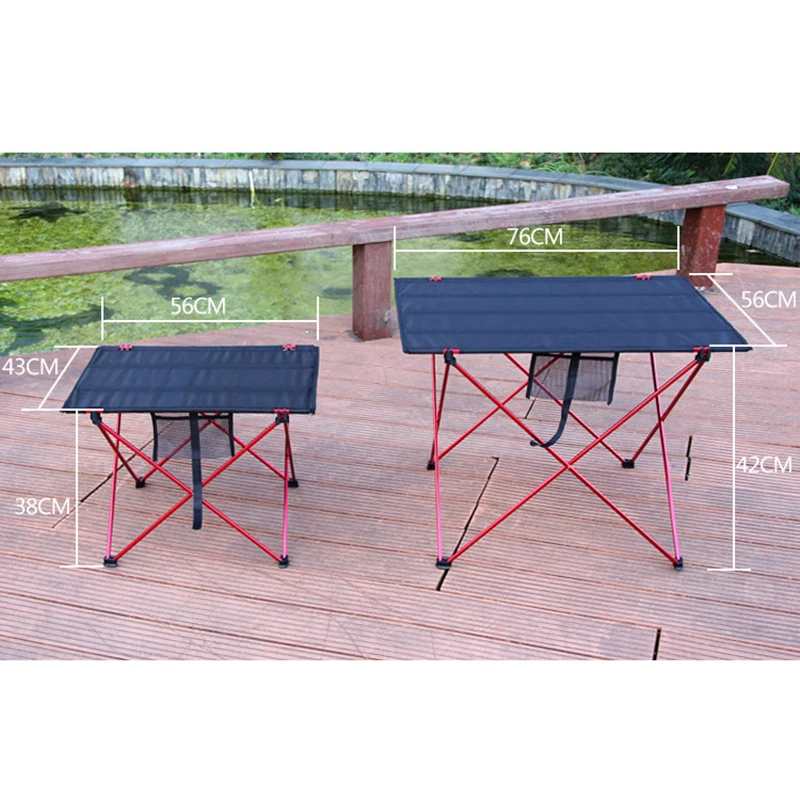 Portable Outdoor 6061 Aluminium Alloy Folding Table Ultralight Collapsible Picnic Desk Foldable Camping Furniture Computer Table 
Portable Outdoor 6061 Aluminium Alloy Folding Table Ultralight Collapsible Picnic Desk Foldable Camping Furniture Computer Table