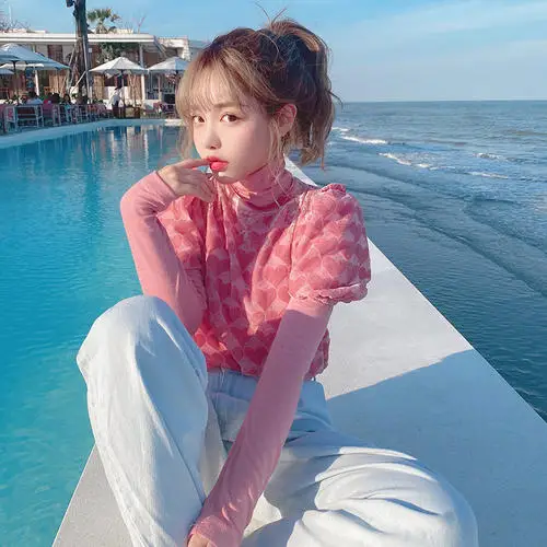 2020 Women Short Sleeve lvory Shirt Top Garment
2020 Women Short Sleeve lvory Shirt Top Garment