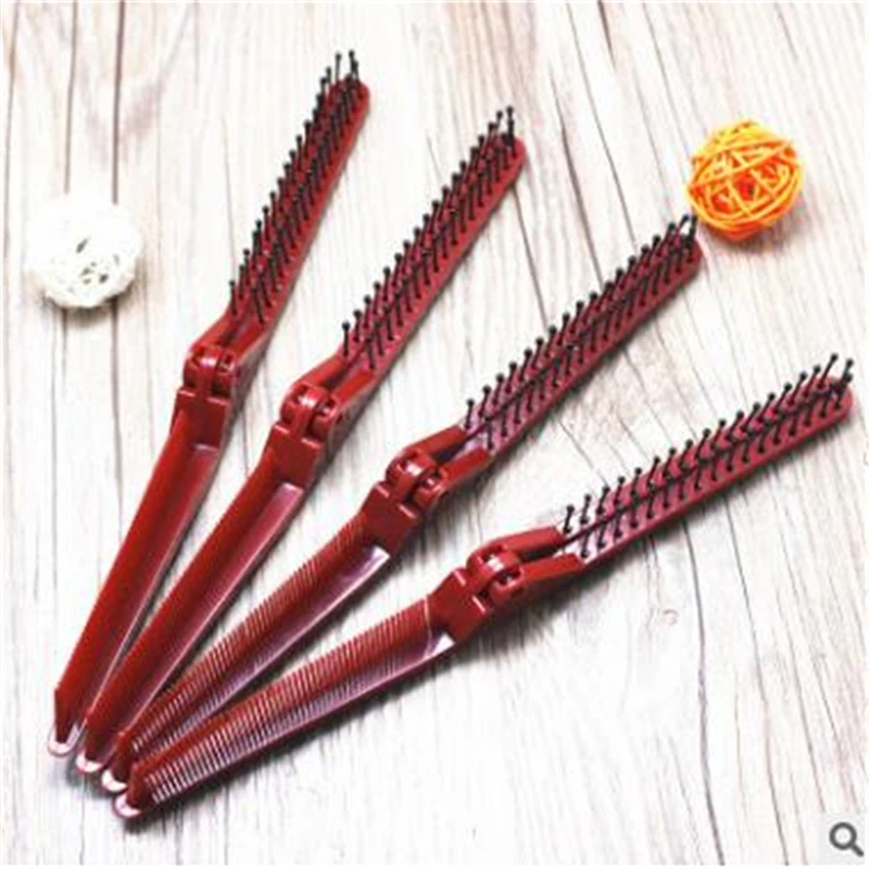 Plastic Folding Detangling Hairdressing Styling Tool Foldable Hair Comb Brush Anti-static Hairbrush Portable Travel Hair Brush
Plastic Folding Detangling Hairdressing Styling Tool Foldable Hair Comb Brush Anti-static Hairbrush Portable Travel Hair Brush