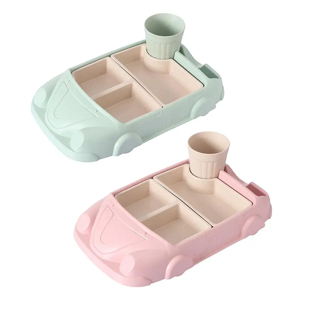Cartoon Car-Shaped Bamboo Fiber Eco-Friendly Dinner Plate Cutlery Meal Set 4-Piece Set For Kids Toddlers Plate Bowl Water Cup
Cartoon Car-Shaped Bamboo Fiber Eco-Friendly Dinner Plate Cutlery Meal Set 4-Piece Set For Kids Toddlers Plate Bowl Water Cup