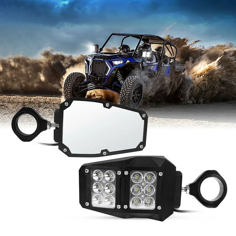 1.5"-2" UTV Rear View Side Mirrors w/ LED Light For polaris rzr 1000 800 900 xp ranger for can am for Yamaha for Honda
1.5"-2" UTV Rear View Side Mirrors w/ LED Light For polaris rzr 1000 800 900 xp ranger for can am for Yamaha for Honda
