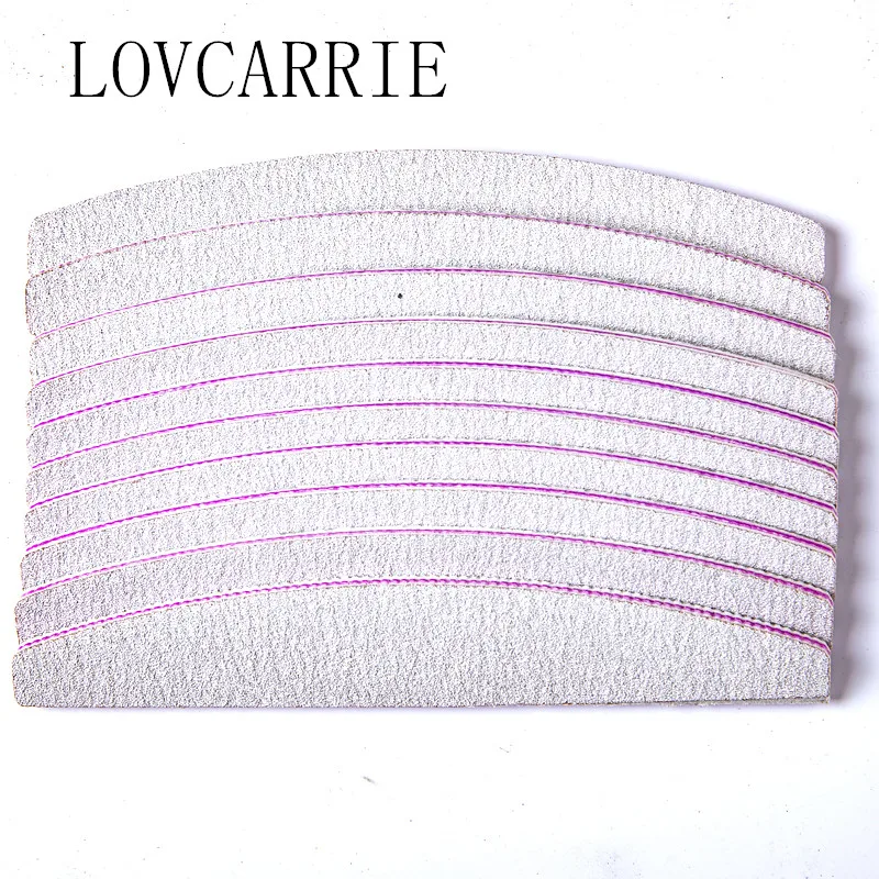 LOVCARRIE 12 pcs/Set Boat Nail Files 100 180 Grey Professional Nail Filer Block Nailart Sanding Buffer Half Moon Shape Lima File
LOVCARRIE 12 pcs/Set Boat Nail Files 100 180 Grey Professional Nail Filer Block Nailart Sanding Buffer Half Moon Shape Lima File