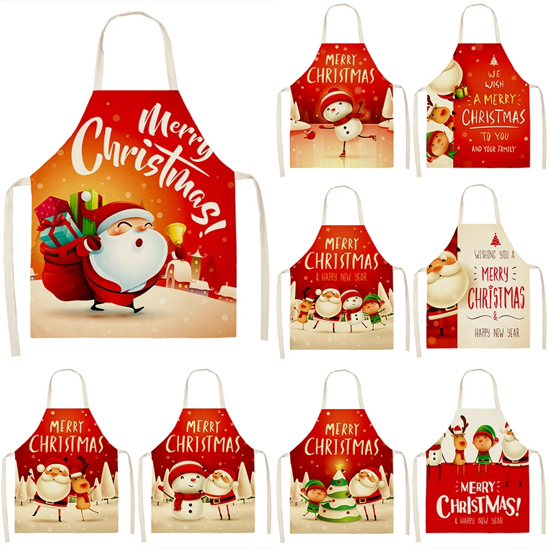 Christmas Snowman Santa Claus Pattern Cleaning Aprons 53*65cm Home Cooking Kitchen Apron Cook Wear Cotton Linen Adult Bibs 46397
Christmas Snowman Santa Claus Pattern Cleaning Aprons 53*65cm Home Cooking Kitchen Apron Cook Wear Cotton Linen Adult Bibs 46397