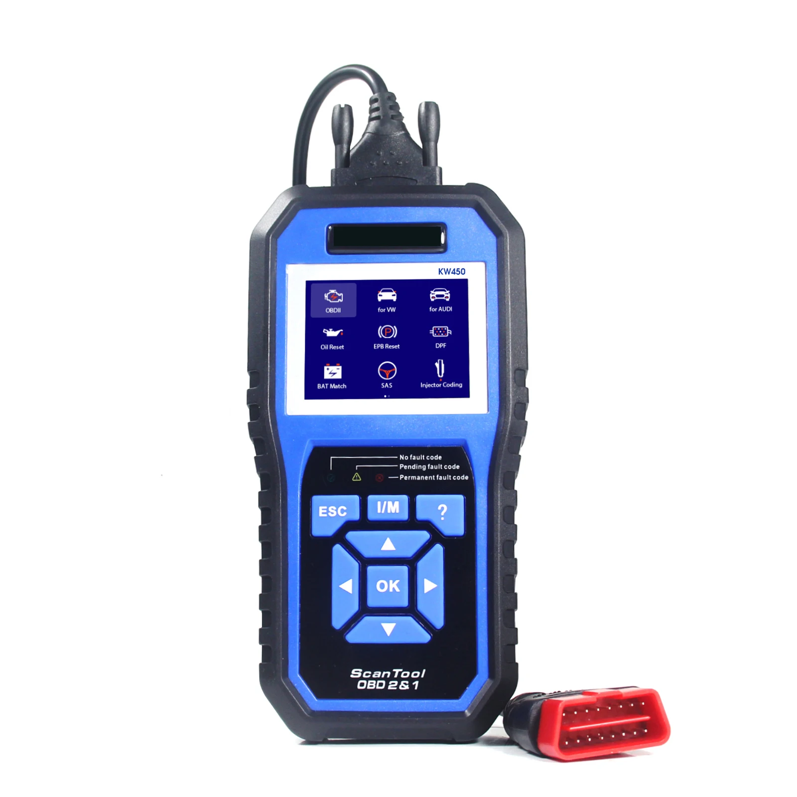 Accurate Car Scanner Full-featured Auto Diagnosis Tool Car Code Reader with 11 Special Functions for Audi for SEAT for Skoda
Accurate Car Scanner Full-featured Auto Diagnosis Tool Car Code Reader with 11 Special Functions for Audi for SEAT for Skoda