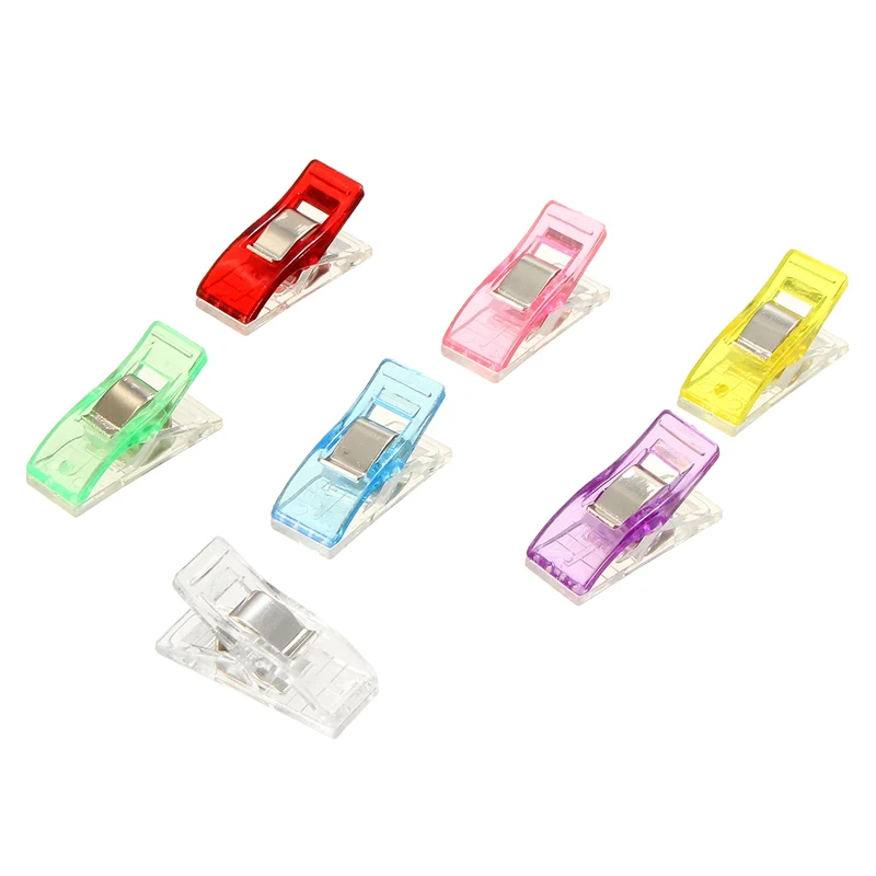 100Pcs/box Quilt Clip High quality Small Clips DIY Crafts Patchwork Sewing accessories Multicolor clothespin windproof clip
100Pcs/box Quilt Clip High quality Small Clips DIY Crafts Patchwork Sewing accessories Multicolor clothespin windproof clip