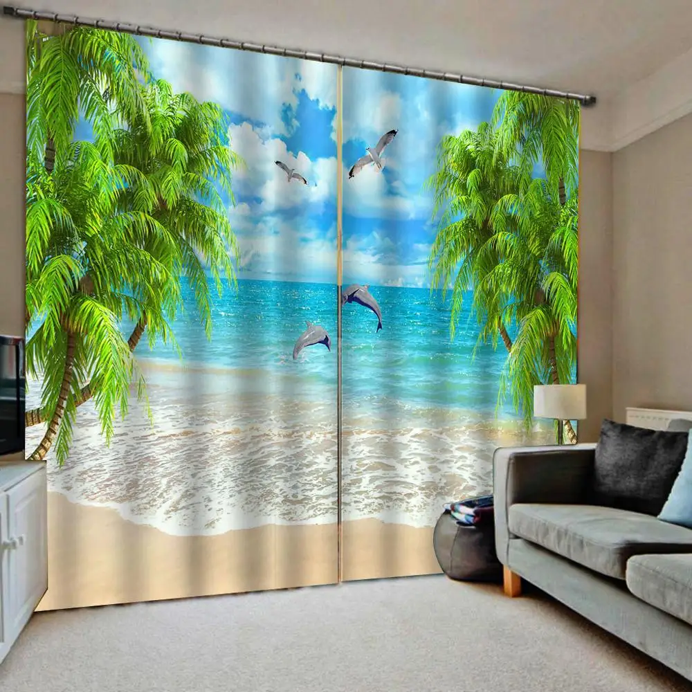 blue beach 3d curtains Customized 3d curtains simple and fresh modern cute cartoon thickening blackout curtains
blue beach 3d curtains Customized 3d curtains simple and fresh modern cute cartoon thickening blackout curtains