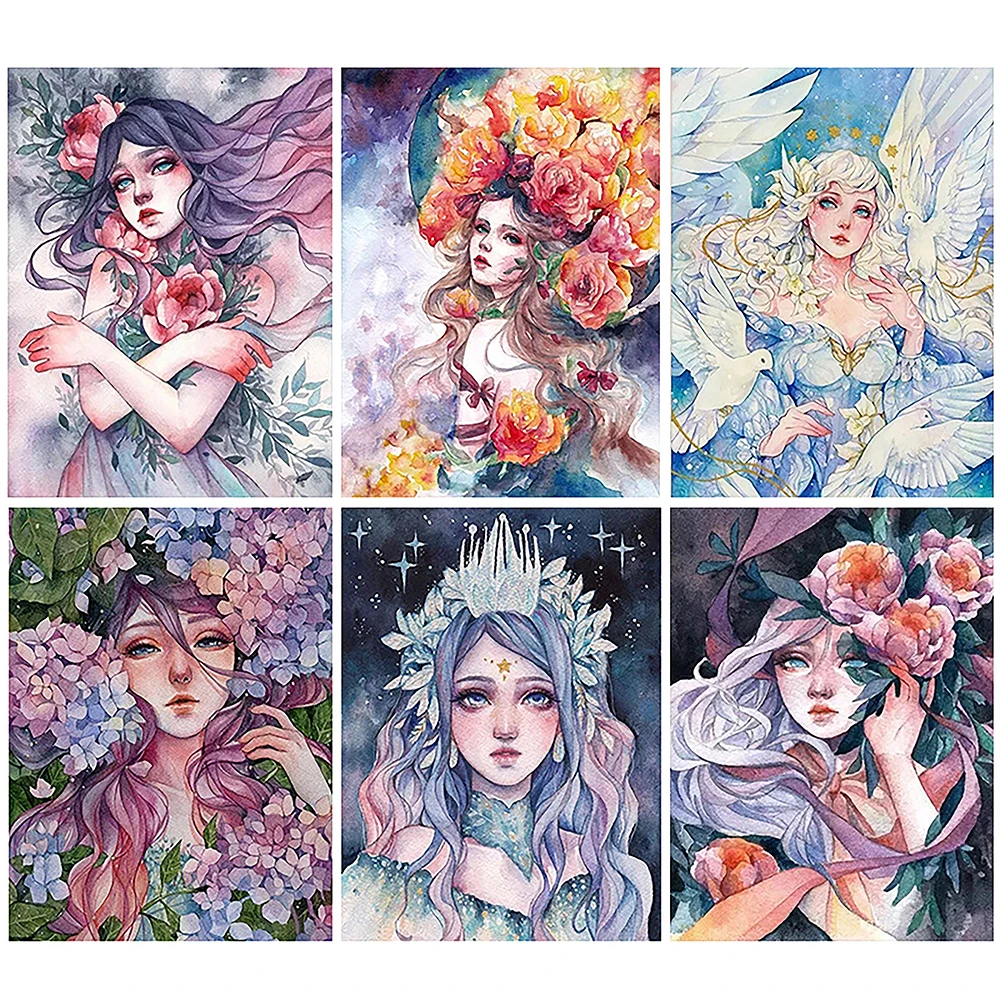 XUEQIXIAOZU Diamond Embroidery Paintings Full Square/Round Illustration Girl Series Mosaic Kit Holiday Gift Home Decoration New
XUEQIXIAOZU Diamond Embroidery Paintings Full Square/Round Illustration Girl Series Mosaic Kit Holiday Gift Home Decoration New