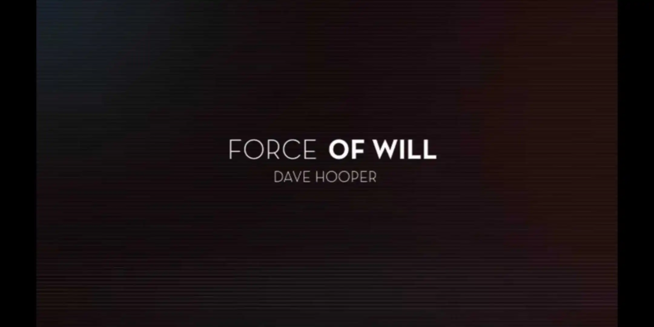 Force Of Will by Dave Hooper Magic tricks
Force Of Will by Dave Hooper Magic tricks
