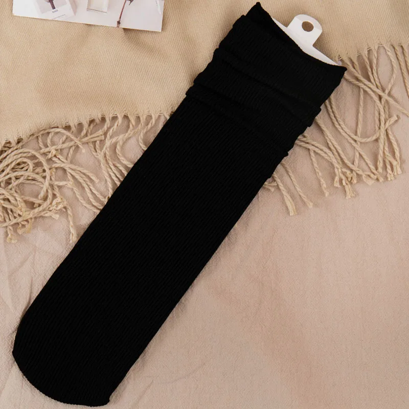 Japanese Korea High School Girls High Socks Loose Solid Colors Double Needles Knitting Cotton Crew Long Socks Women Fashion
Japanese Korea High School Girls High Socks Loose Solid Colors Double Needles Knitting Cotton Crew Long Socks Women Fashion