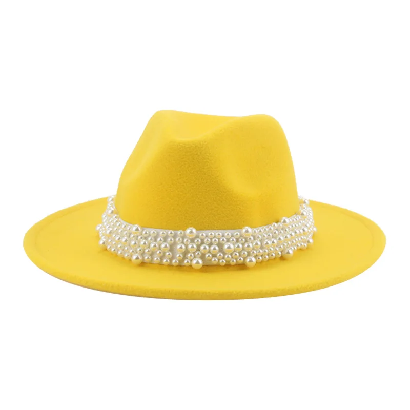 Шляпы для женщин, роскошная фетровая шляпа, шерстяные фетровые шляпы с широкими полями, кожаные, с Жемчужной Лентой, котелок для вечеринки, р...
Шляпы для женщин, роскошная фетровая шляпа, шерстяные фетровые шляпы с широкими полями, кожаные, с Жемчужной Лентой, котелок для вечеринки, р...